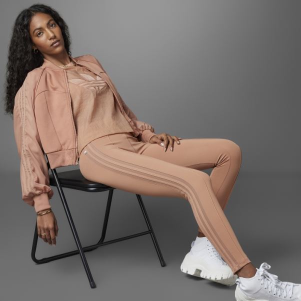 Toujours Original Super Fille Track Top Adidas Argile