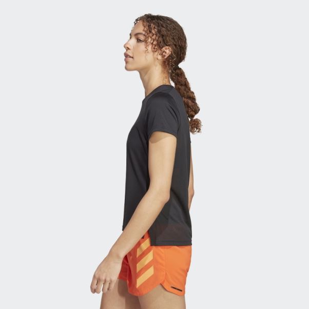 T-shirt Adidas Terrex Agravic Trail Running Noir