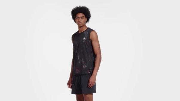 Adidas Melbourne Tennis T-shirt Sans Manches Noir