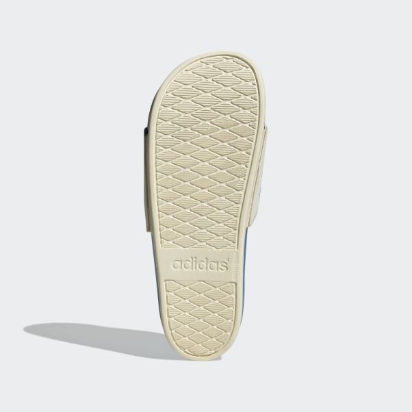 Adidas Adilette Confort Slides Bleu Rush