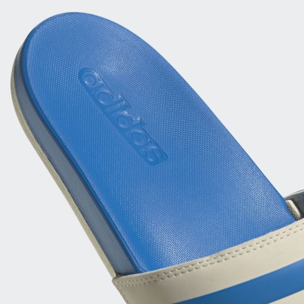 Adidas Adilette Confort Slides Bleu Rush