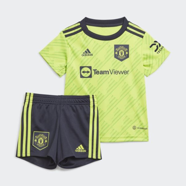 Manchester United 22/23 Troisième Kit Bébé Slime Adidas