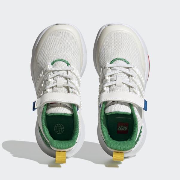 Adidas X Lego Racer Tr21 Elastic Lace And Top Strap Chaussures Blanc