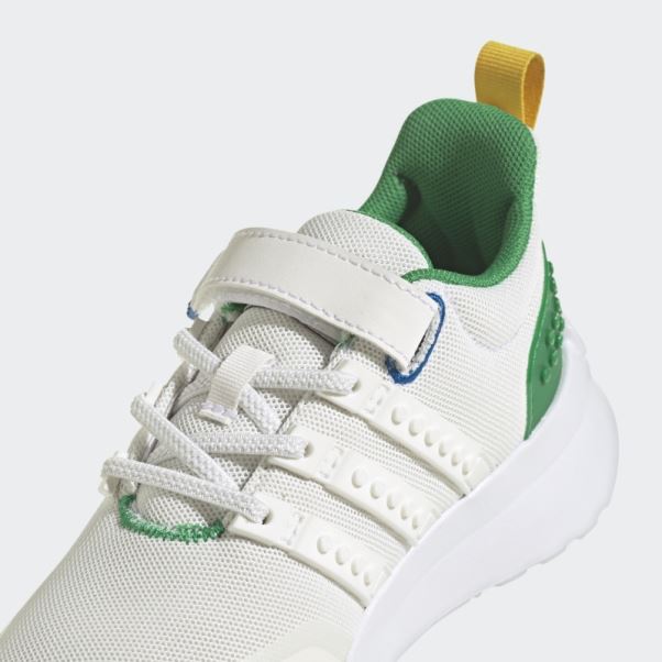Adidas X Lego Racer Tr21 Elastic Lace And Top Strap Chaussures Blanc