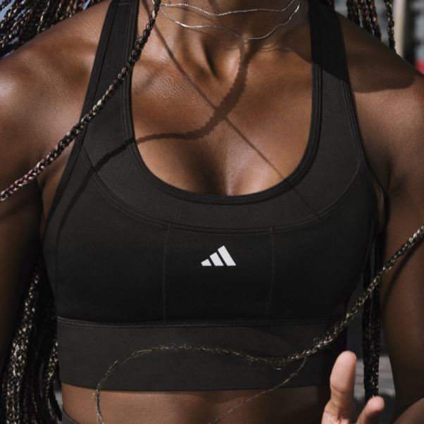 Soutien-gorge De Course à Maintien Moyen Adidas Noir Mode
