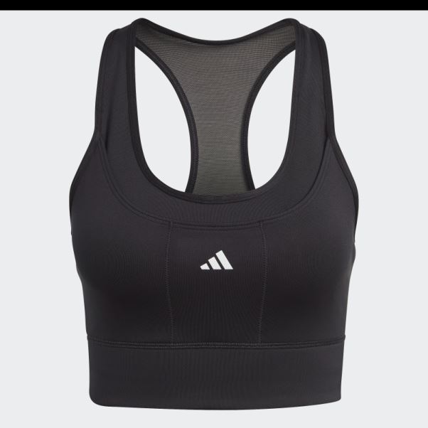 Soutien-gorge De Course à Maintien Moyen Adidas Noir