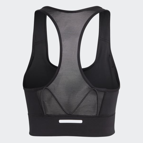 Soutien-gorge De Course à Maintien Moyen Adidas Noir