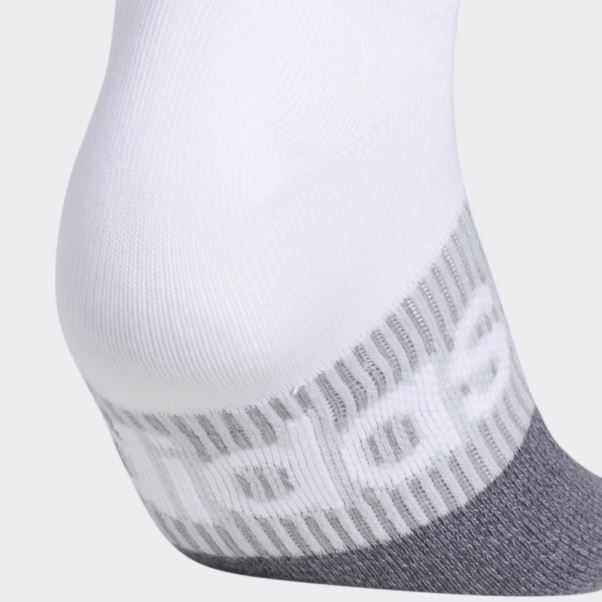 Chaussettes Invisibles Adidas Gradient Superlite 6 Paires Blanc