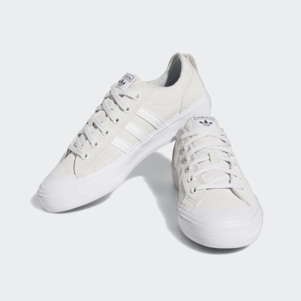 Adidas Nizza Low Adv Chaussures Blanc