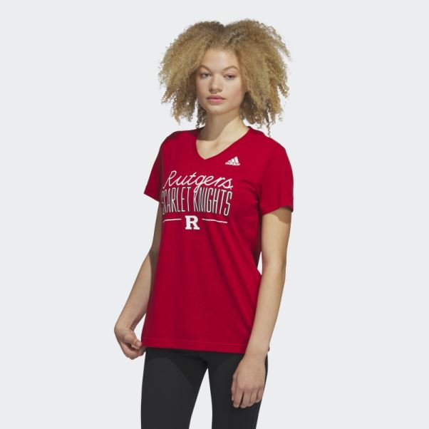 T-shirt Chevaliers écarlates Mel Rouge Adidas