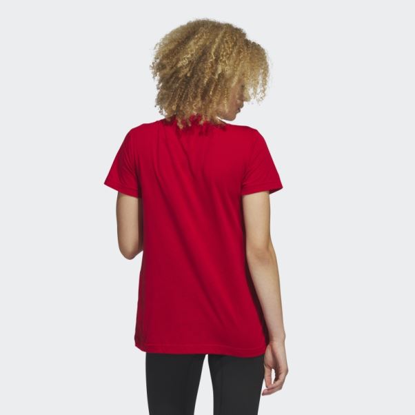 T-shirt Chevaliers écarlates Mel Rouge Adidas