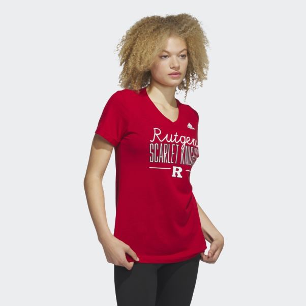 T-shirt Chevaliers écarlates Mel Rouge Adidas