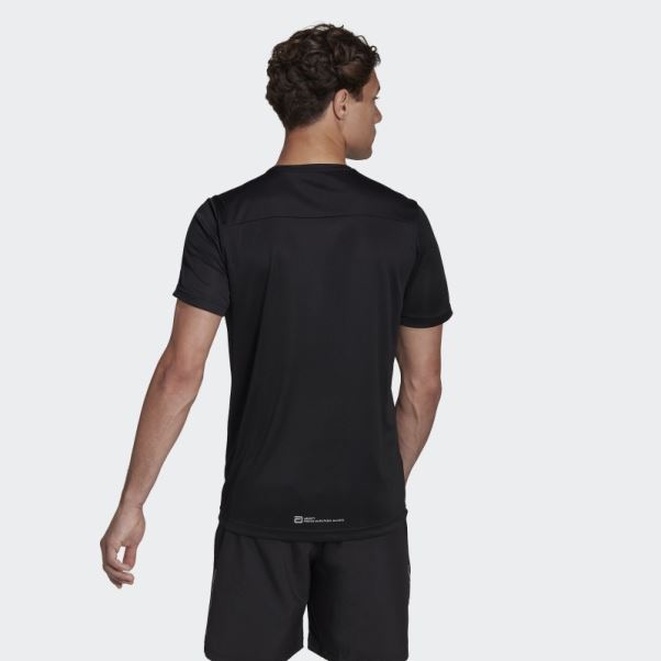 T-shirt Berlin Marathon Finisher Adidas Noir