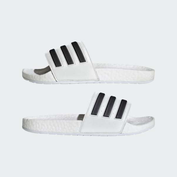 Adilette Boost Slides Blanc Adidas
