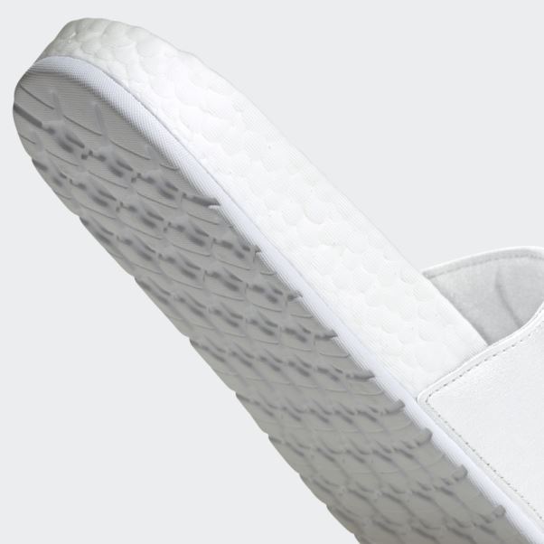 Adilette Boost Slides Blanc Adidas