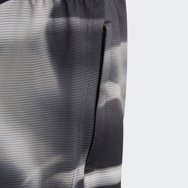 Adidas Short En Maille Heat.rdy Mgh Gris Uni