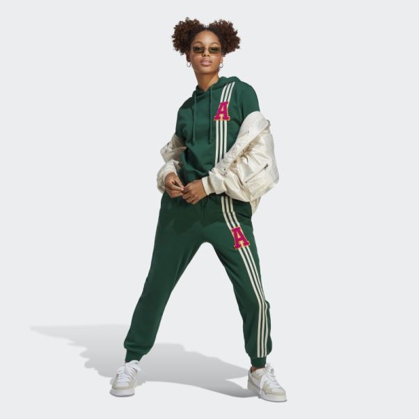 Originals Pantalon De Survêtement à 3 Bandes Adidas Vert Foncé