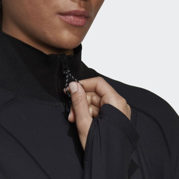 Adidas By Stella Mccartney Truepurpose Training Midlayer Noir Chaud