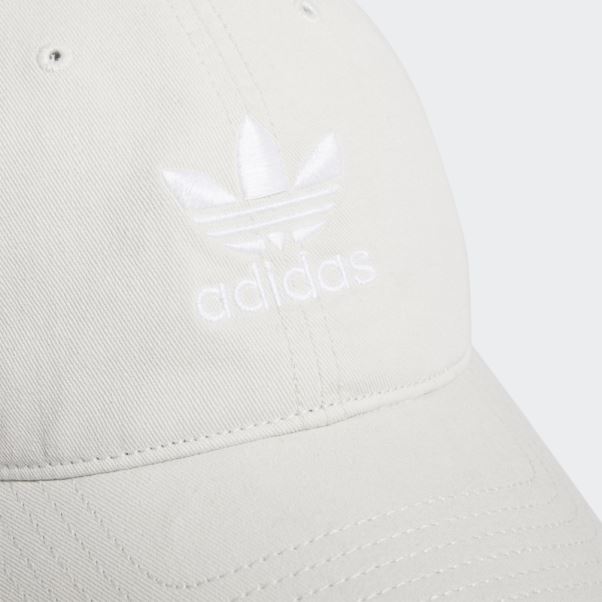élégant Chapeau à Bretelles Décontractées Adidas Blanc