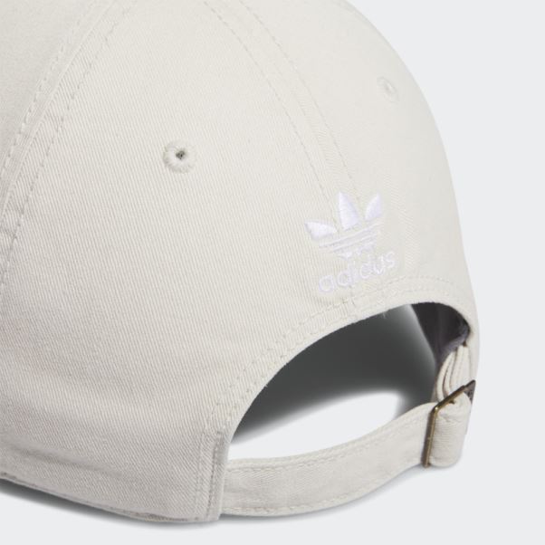 élégant Chapeau à Bretelles Décontractées Adidas Blanc