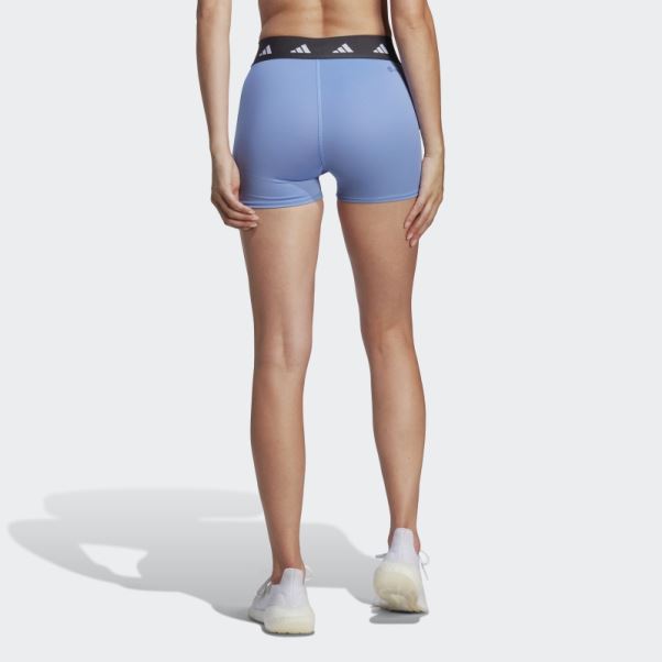 Legging Court Techfit Bleu Adidas