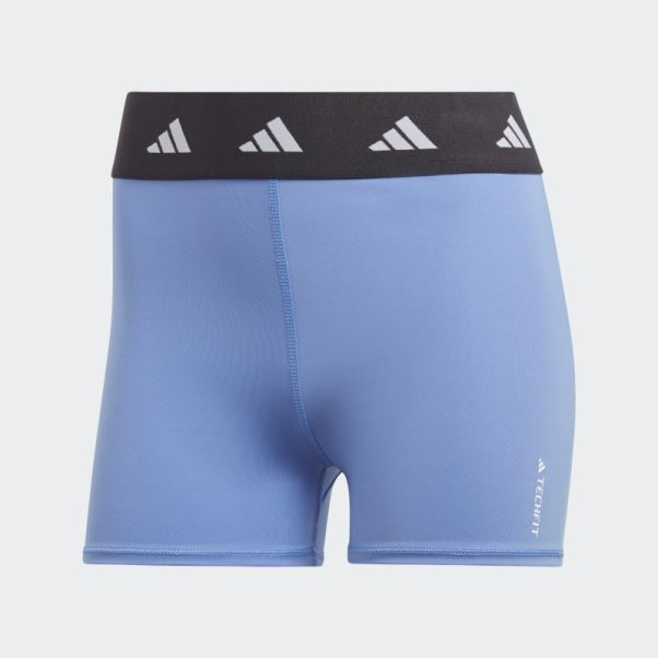 Legging Court Techfit Bleu Adidas