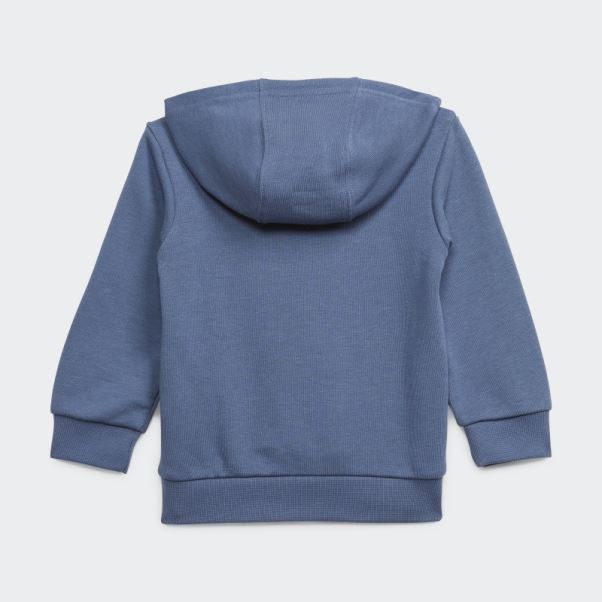 Adidas Sweat à Capuche Camo Set Acier