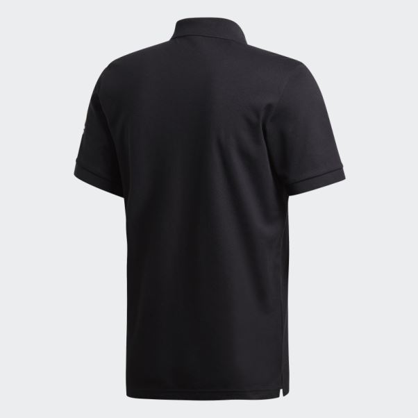 Polo Adidas All Blacks Supporters Noir