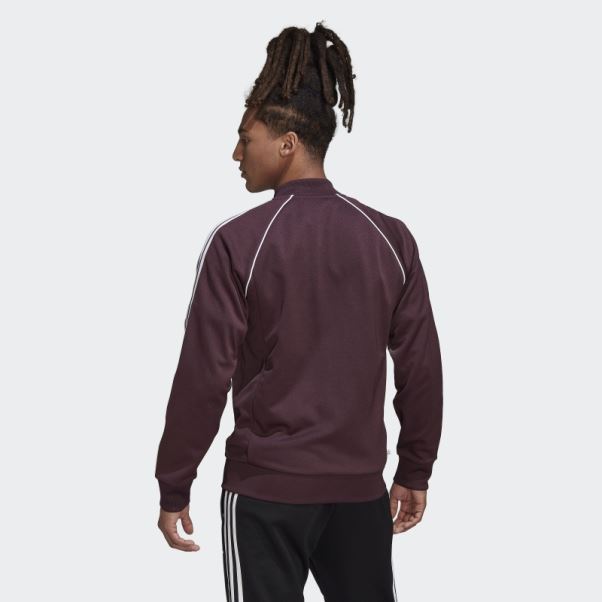 Veste De Survêtement Adidas Adicolor Classics Primeblue Sst Marron