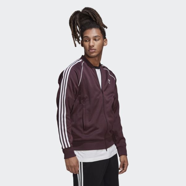 Veste De Survêtement Adidas Adicolor Classics Primeblue Sst Marron