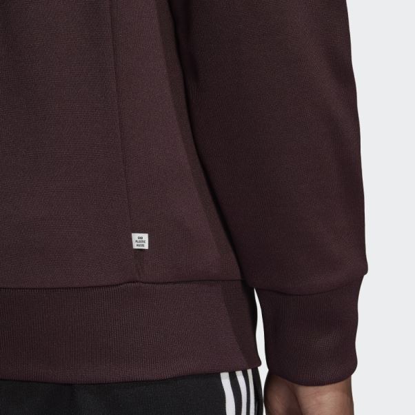 Veste De Survêtement Adidas Adicolor Classics Primeblue Sst Marron
