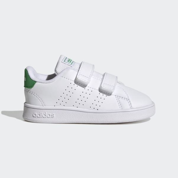 Adidas Avantage Lifestyle Court Deux Chaussures Auto-agrippantes Vert