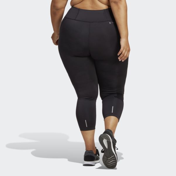 Legging Adidas Dailyrun 7/8 Noir (grande Taille)