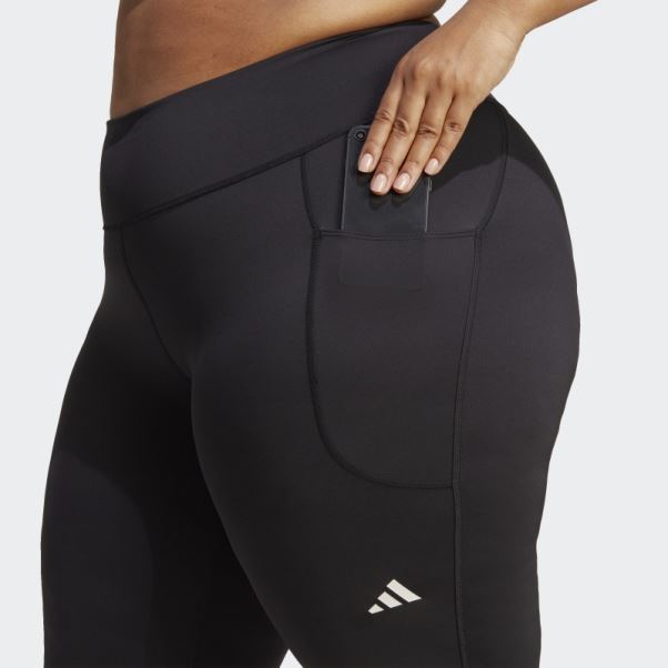 Legging Adidas Dailyrun 7/8 Noir (grande Taille)