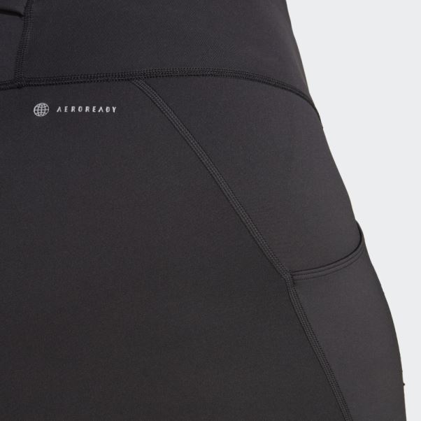 Adidas Dailyrun 7/8 Legging (grande Taille) Noir
