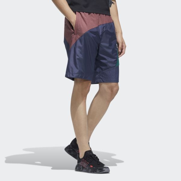 Adidas Short Bleu Marine Audacieux