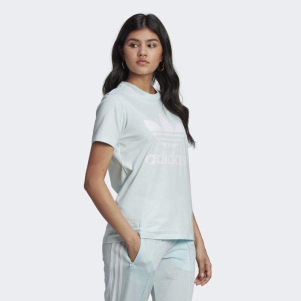 Adidas Adicolor Classics Tee Shirt Trèfle Bleu