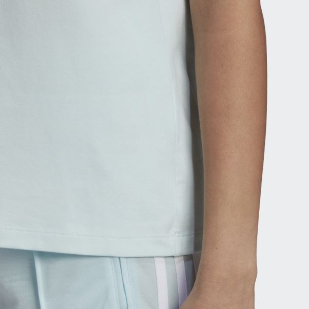 Adidas Adicolor Classics Tee Shirt Trèfle Bleu