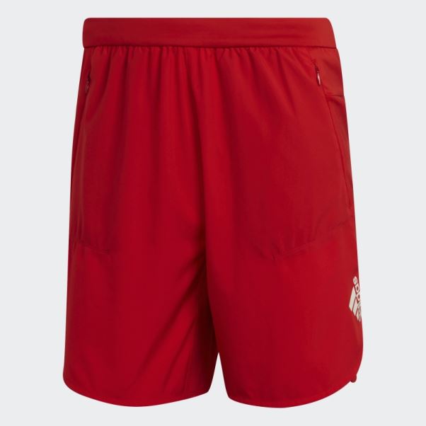 Adidas Short Conçu Pour L'entraînement Rouge