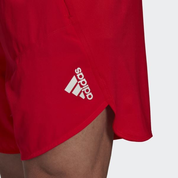 Adidas Short Conçu Pour L'entraînement Rouge