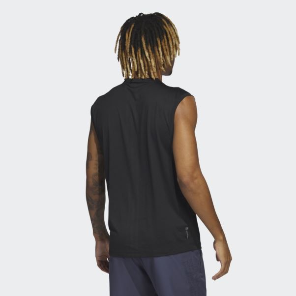 Débardeur D'entraînement Technique Hiit Adidas Noir