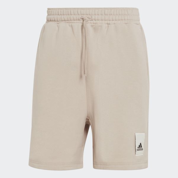 Short Polaire Lounge Adidas Taupe