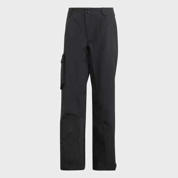 Adidas Terrex Pantalon De Survêtement De Neige En Nylon Post-consommation 3 Couches Noir