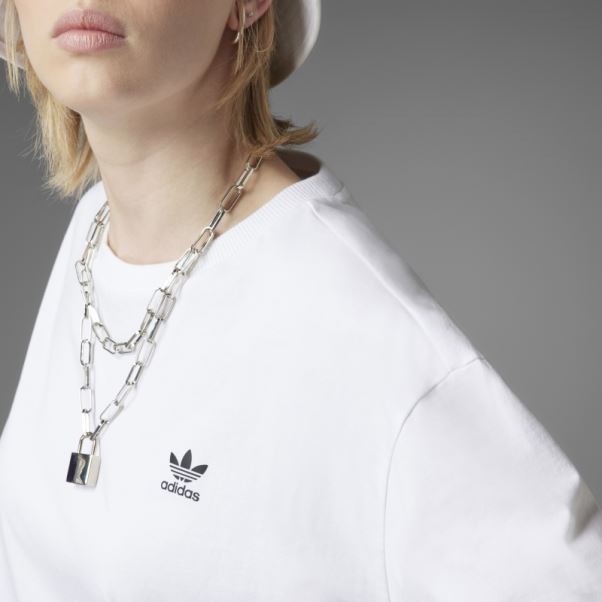 T-shirt Graphique Ample Toujours Original Adidas Blanc