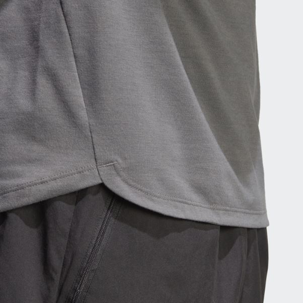 T-shirt Adidas Conçu Pour L'entraînement Gris