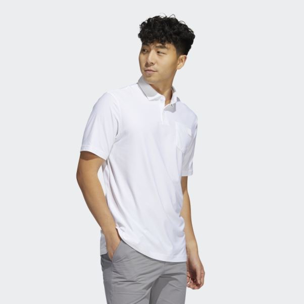 Polo Blanc Adidas