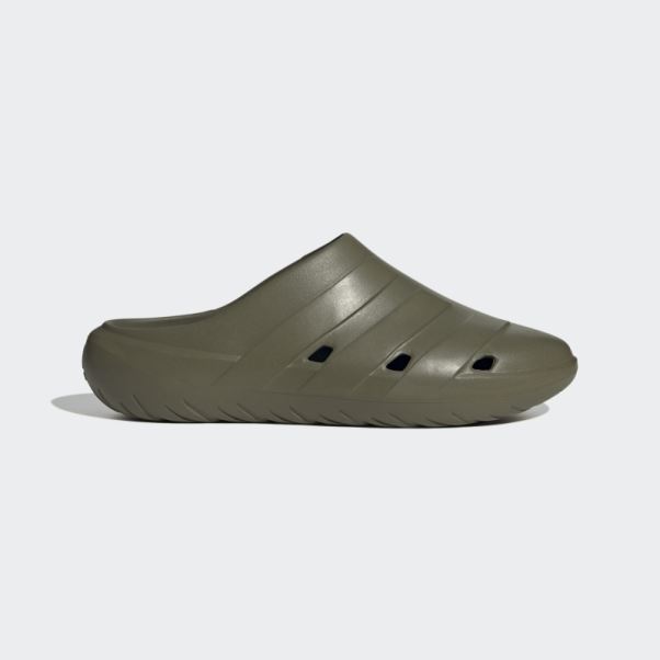 Adidas Olive Adicane Sabots