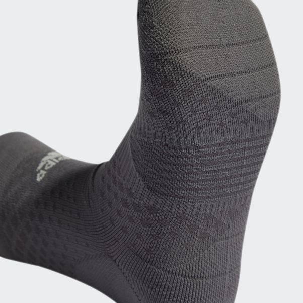 Adidas 4d Quarter Chaussettes Gris Chaud