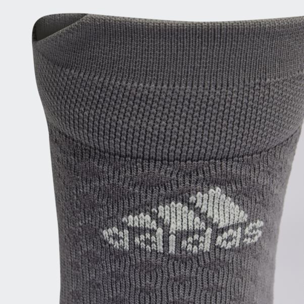 Adidas 4d Quarter Chaussettes Gris Chaud