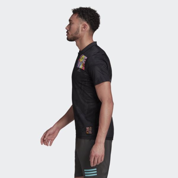 Adidas Tennis Freelift Pride Pack Polo Noir